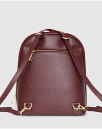 Belle & Bloom - 5th Ave Leather Backpack