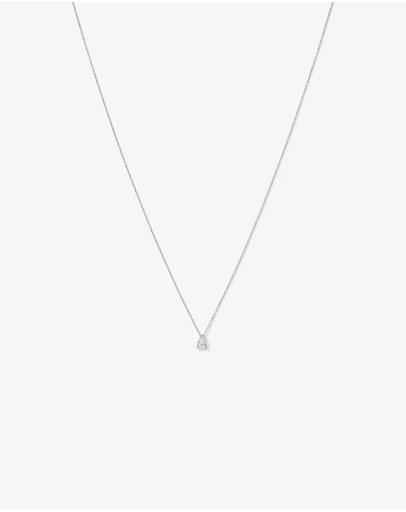 Michael Hill - 0.50TW Lab Diamond Pear Solitaire Necklace in 10kt Gold
