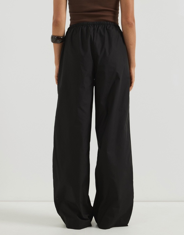 Atmos&Here - Tilly Tie Waist Cotton Poplin Pants