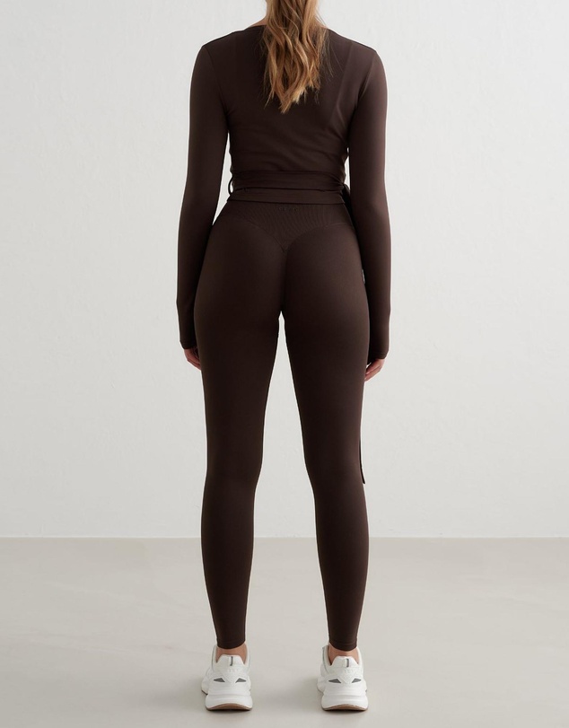 Aim'n - Shape Seamless Wrap Long Sleeve Top