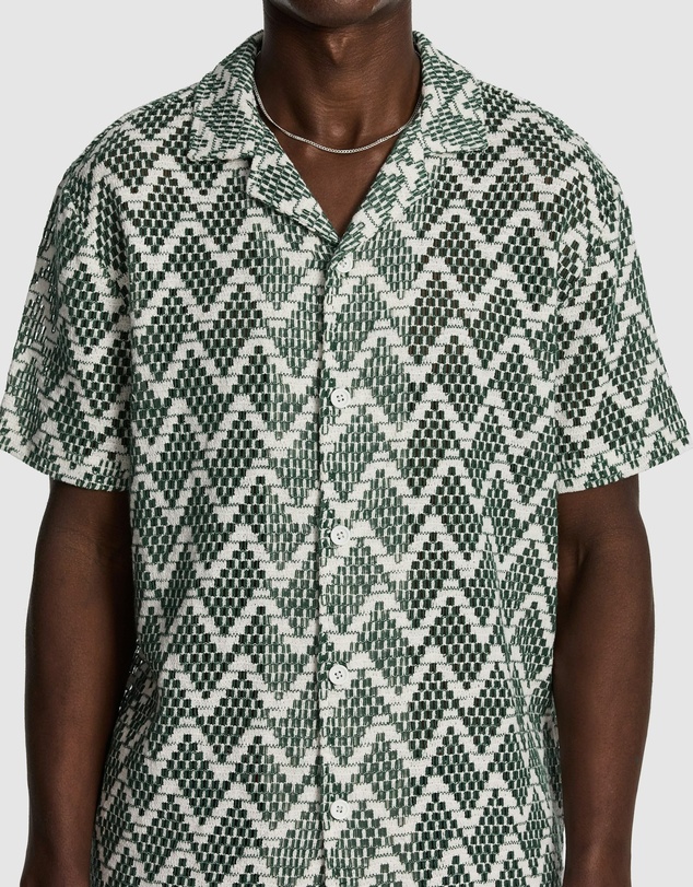 yd. - Lucio Crochet Short Sleeve Shirt