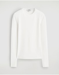 COS - Cotton Long-Sleeved Top