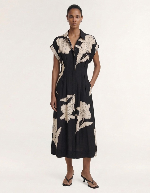 Staple the Label - Veda Midi Dress