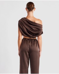 SNDYS - Dove Drape Top 2.0