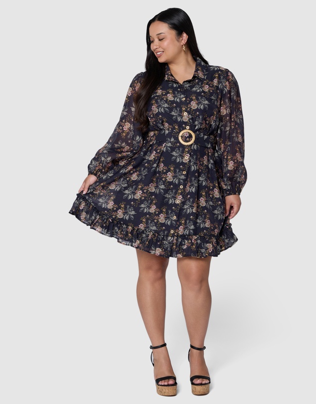 The Poetic Gypsy - Veil of Stars Mini Dress