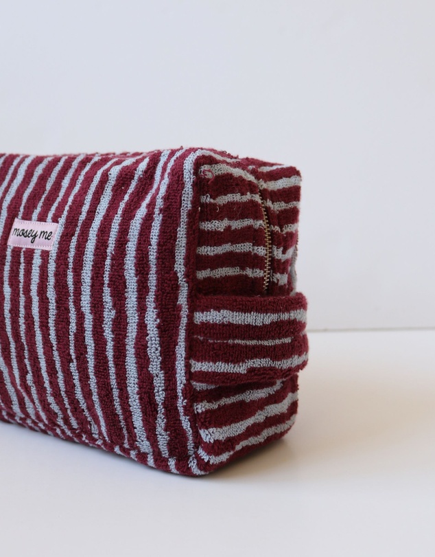 Mosey Me - Strokes Terry Toiletry Bag