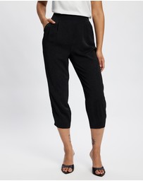 Mossée - Luna Silk Cropped Pants