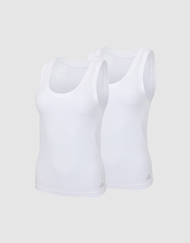 adidas Sportswear - 2 Pack Active Modal Comfort Tank Top With Cotton
