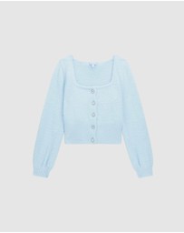 GUESS - Myko Fuzzy Cardigan