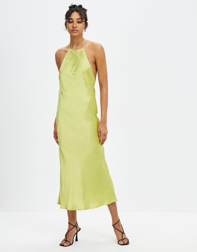 Third Form - Crush Bias Halter Dress