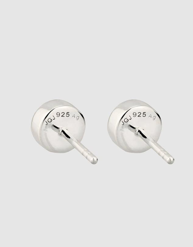 Kuzzoi - ICONIC EXCLUSIVE - Malachite Stud Earrings in 925 Silver