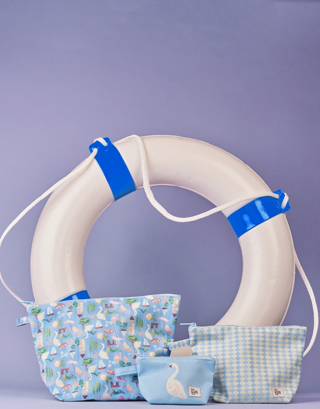 The Somewhere Co - Swan Lake Handy Pouch Trio