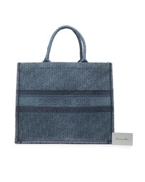Pre-Loved by Azura Reborn - Pre-Loved Large Oblique Denim Book Tote