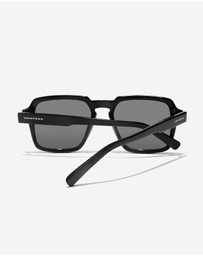 Hawkers Co - HAWKERS - Polarized Black Dark LASH Sunglasses for Men and Women UV400