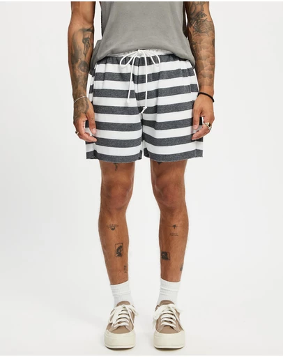 Surrounded By Ghosts - The Hibonite Fleece Drawstring Shorts