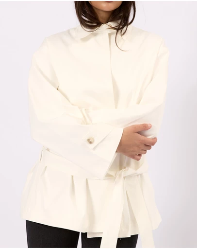 Style Addict - Belted Trench Jacket