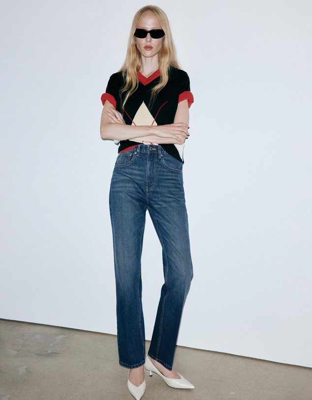 M.N.G - High Waist Straight Jeans