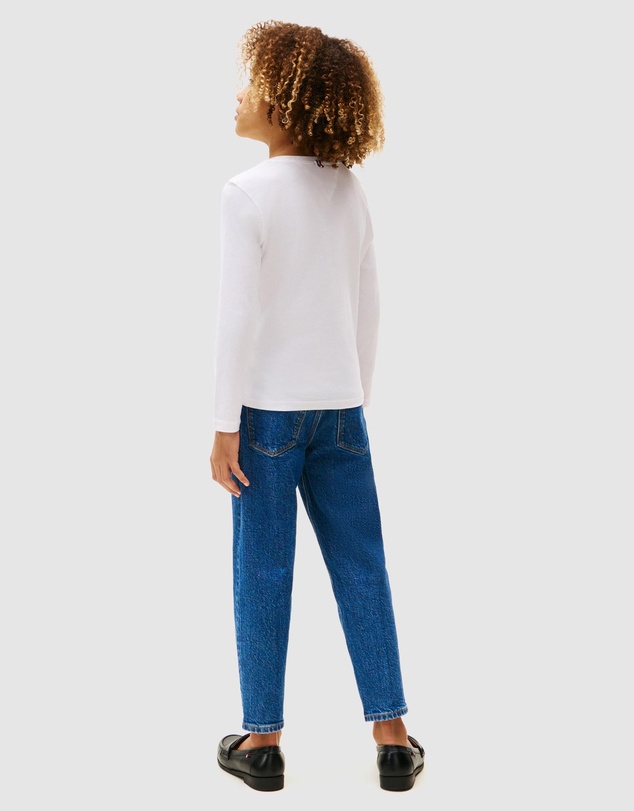 Tommy Hilfiger - Basic Crew Knit Long Sleeve T-Shirt - Teens