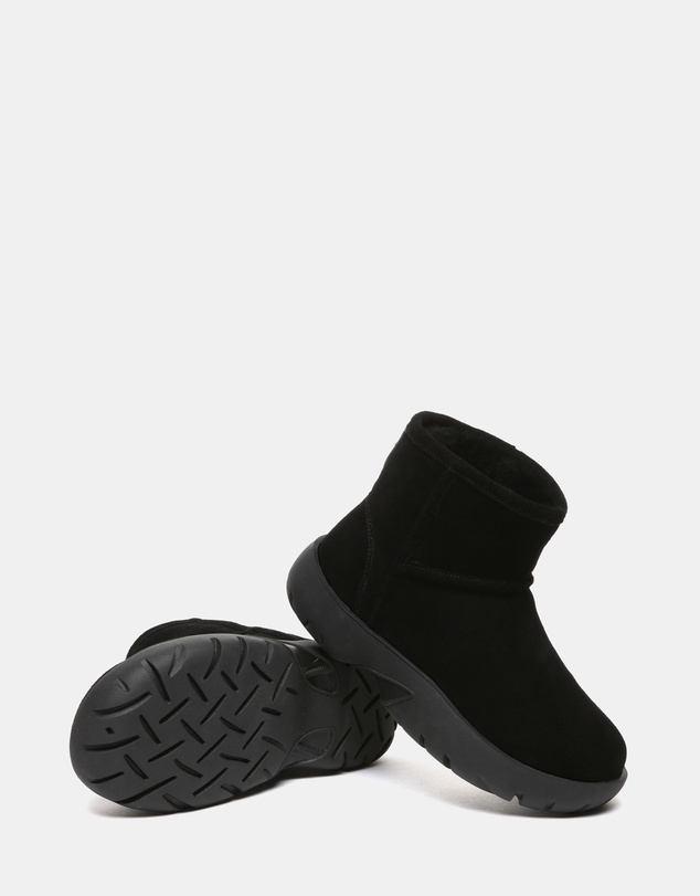 EVERAU - Australian Shepherd Ugg Salma Mini Cow Suede Upper UGG Boots