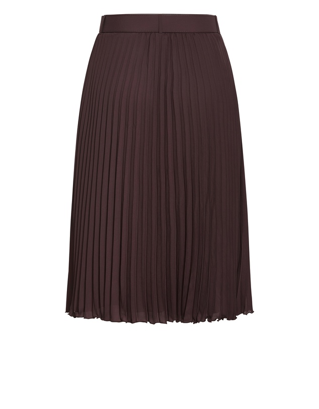 City Chic - Petra Pleat Midi Skirt