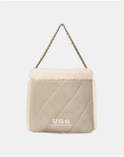 EVERAU - Australian Shepherd Ugg Diana Cow Suede Upper Bags