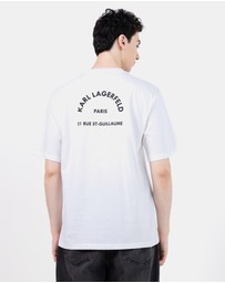 Karl Lagerfeld - Rue St-Guillaume Relaxed T-shirt