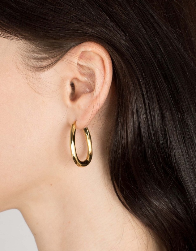 Brie Leon - Organica Bent Hoop Earrings