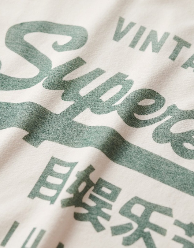 Superdry - Classic Vintage Logo Graphic Long Sleeve Top