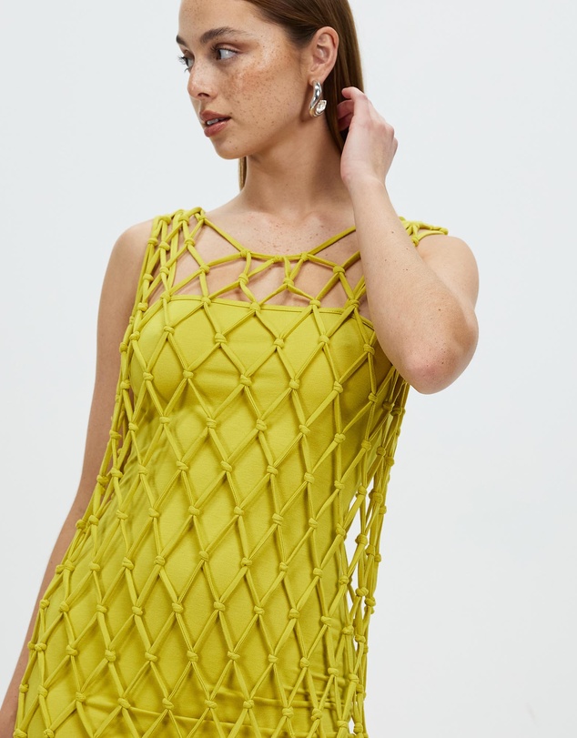 Third Form - Net Tank Dress