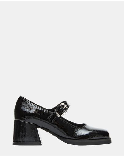 LISBON BLACK CRINKLE PATENT