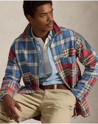 Polo Ralph Lauren - Patchwork Plaid Flannel Overshirt