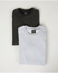 Silent Theory - Curved Hem Crew 2-Pack