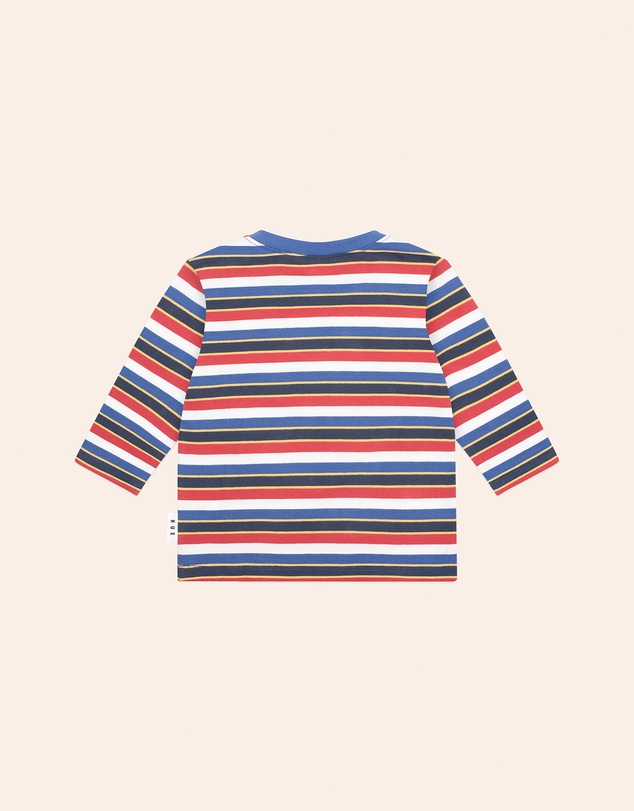 Huxbaby - Furry Huxbear Stripe Top - ICONIC EXCLUSIVE - Babies-Kids