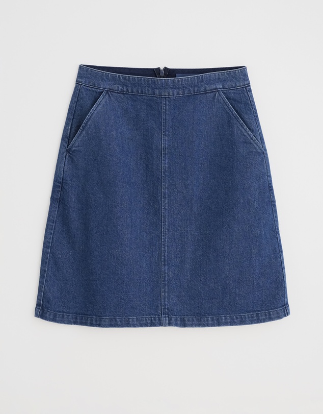 Seasalt - Seasalt Cornwall Blue Dovetail Skirt