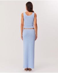 SNDYS - Rumer Shimmer Knit Maxi Skirt