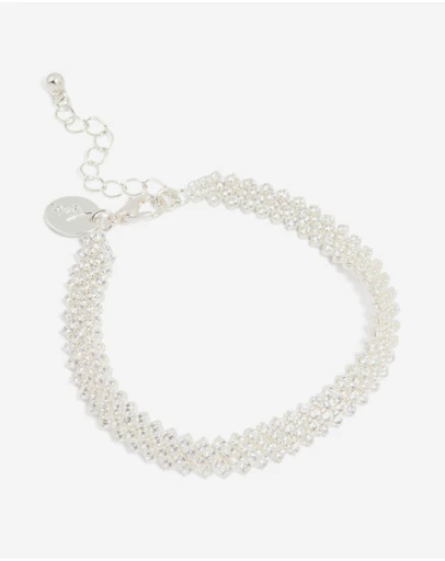 Lovisa - Silver Cubic Zirconia Tennis Bracelet