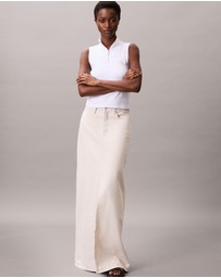 Calvin Klein Jeans - Sleeveless Quarter Zip Top