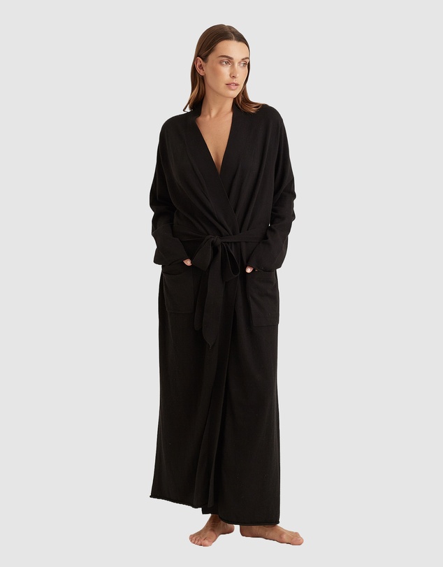 Papinelle - Cotton Cashmere Maxi Robe
