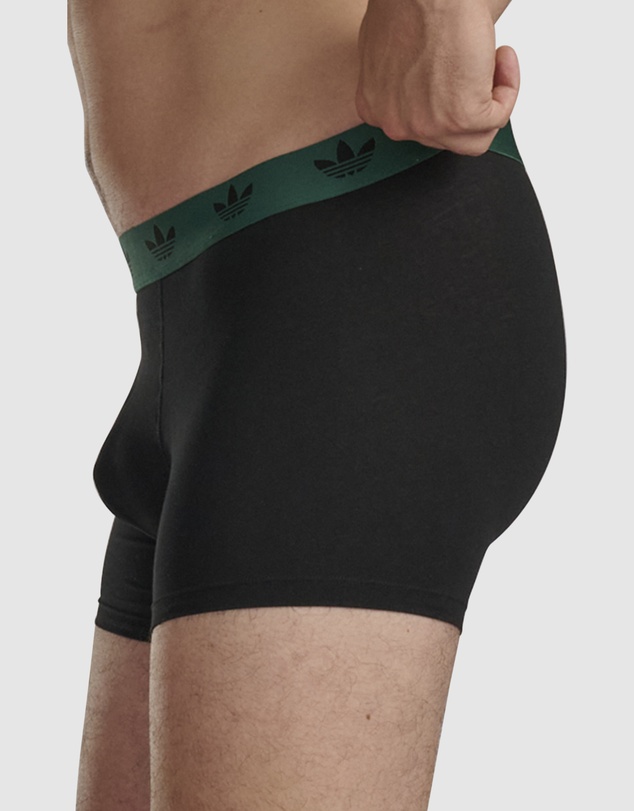 adidas Originals - 3 Pack Comfort Flex Cotton Trunk Underwear