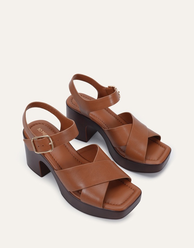 Jo Mercer - Wilma Mid Heel Sandals