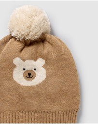 Wilson & Frenchy - Organic Knitted Jacquard Hat - Babies