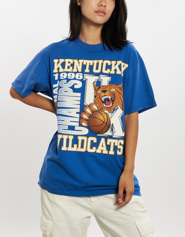 Vintage by The Real Deal - Pre Loved - 1996 University of Kentucky Wildcats Tee