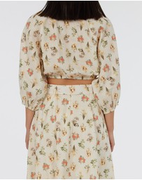 Amelius - Jardin Linen Blouse