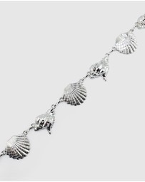 Miz Casa and Co - Mixed Shell Chain Belt
