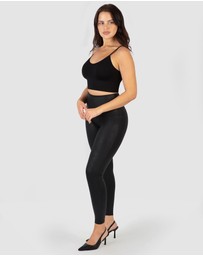 B Free Intimate Apparel - Faux Leather Leggings