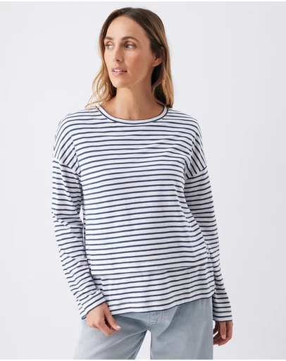 Ripe Maternity - Claudette L/S Nursing Top