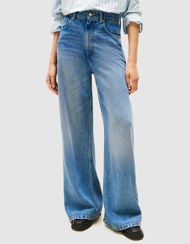 Tommy Hilfiger - High Rise Wide Leg Jeans