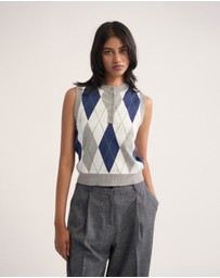 Oxford - Carina Argyle Vest