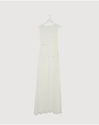 Revibe - Repaired Shona Joy Claude Side Split Maxi Dress - AU 8