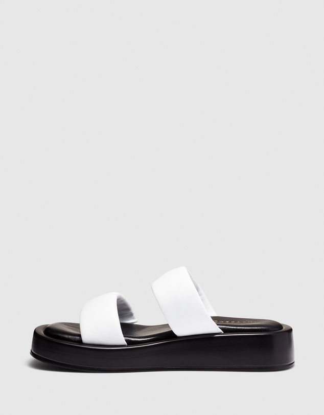 Just Because - Sarita Leather Flatform Sandals